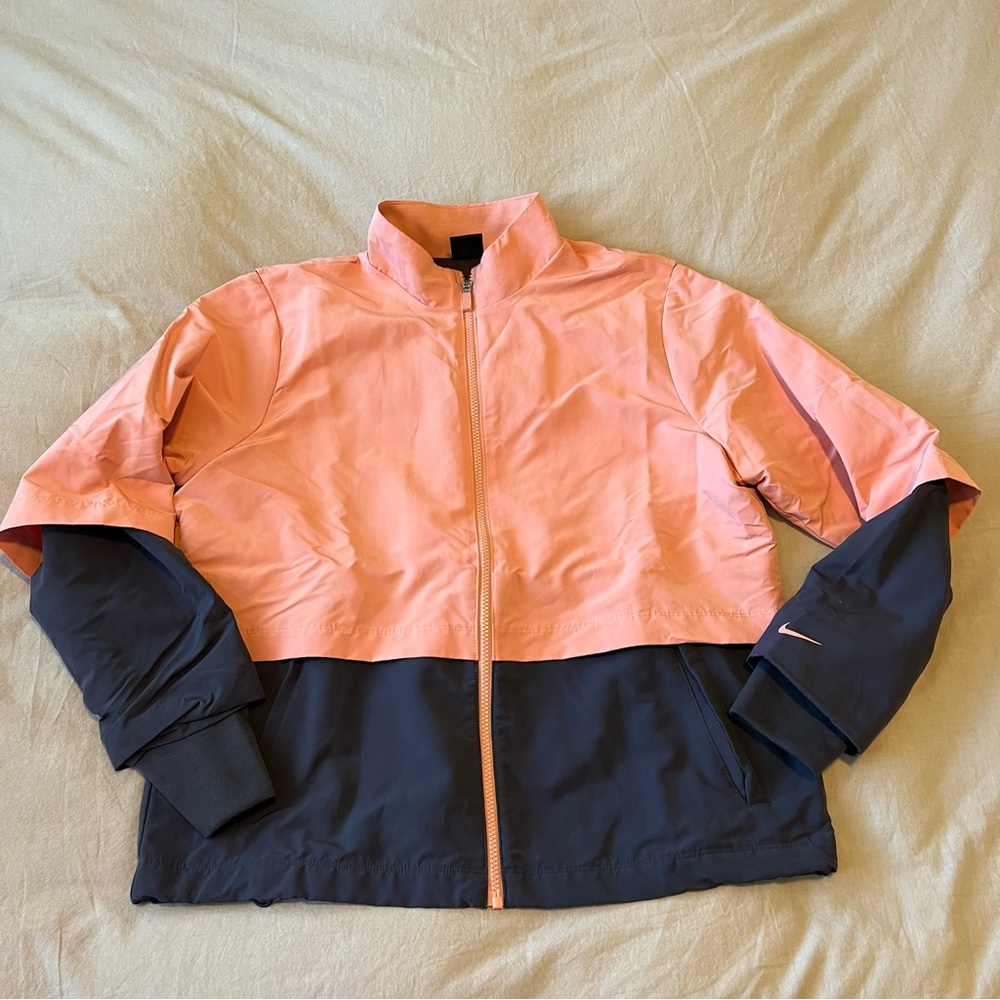 Nike Women’s hyperadapt Shield Jacket Pink quartz jacket Golf NWOT